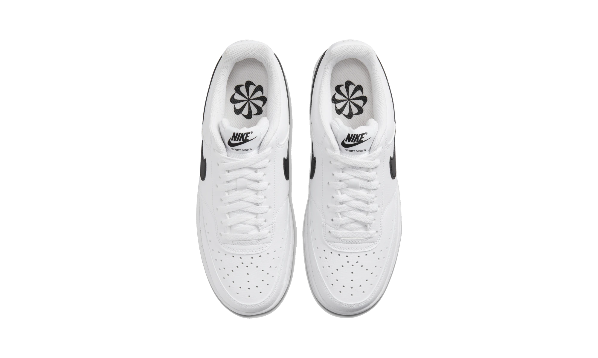 Nike Court Vision Low Next Nature White Black
