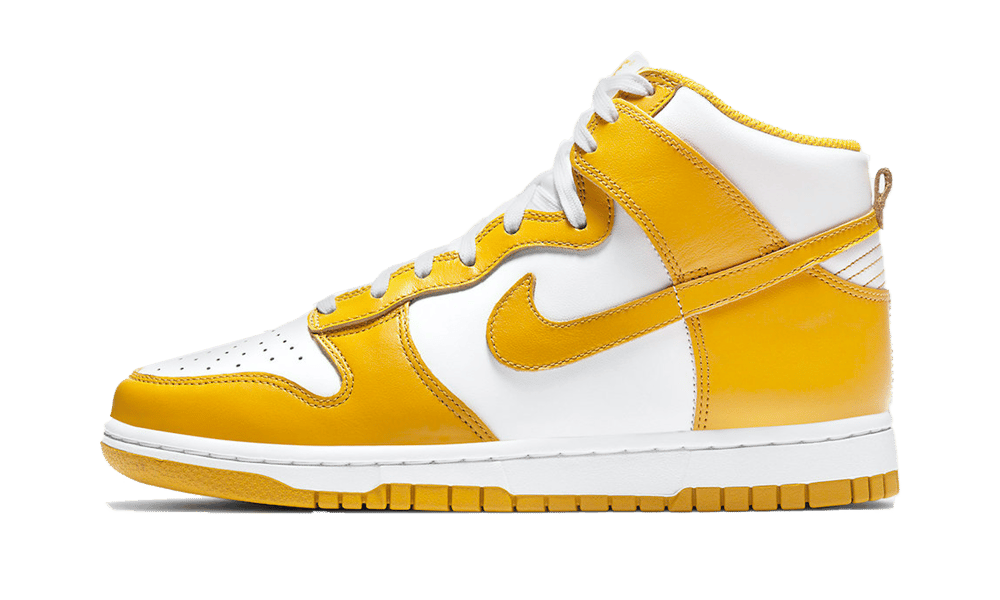 Nike Dunk High Dark Sulfur, White/Dark Sulfur-White (DD1869-106)