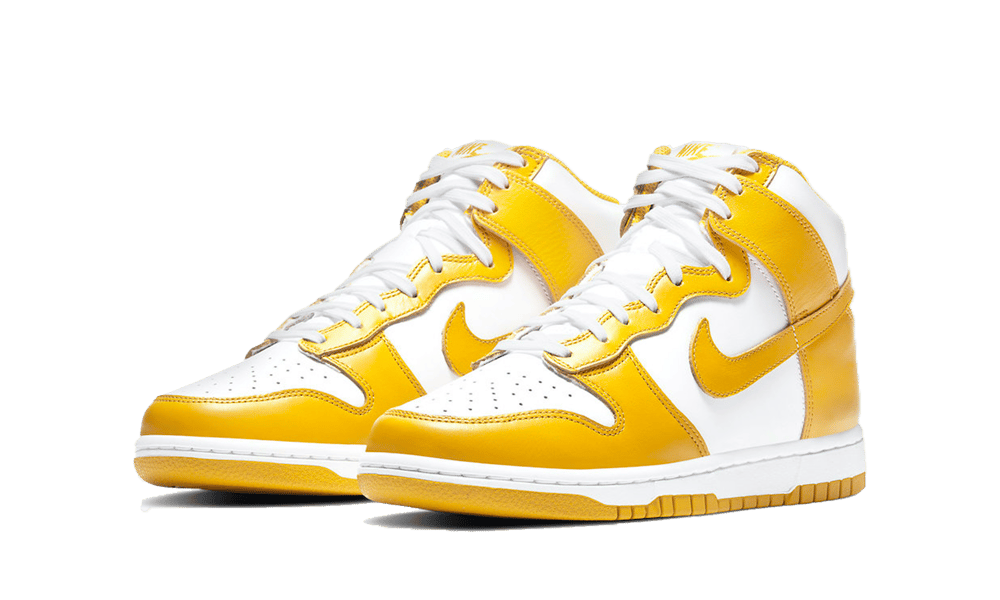 Nike Dunk High Dark Sulfur, White/Dark Sulfur-White (DD1869-106)