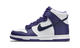 Nike Dunk High Electro Purple Midnight Navy