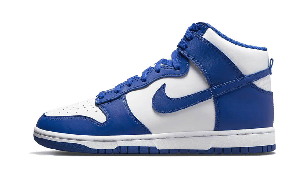 Nike Dunk High Game Royal, White/Game Royal-Total Orange (DD1399-102 / DB2179-102)