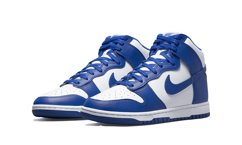 Nike Dunk High Game Royal, White/Game Royal-Total Orange (DD1399-102 / DB2179-102)