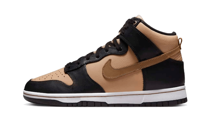 Nike Dunk High LXX Black Flax, Black/Flax/Vachetta Tan/White (DX0346-001)