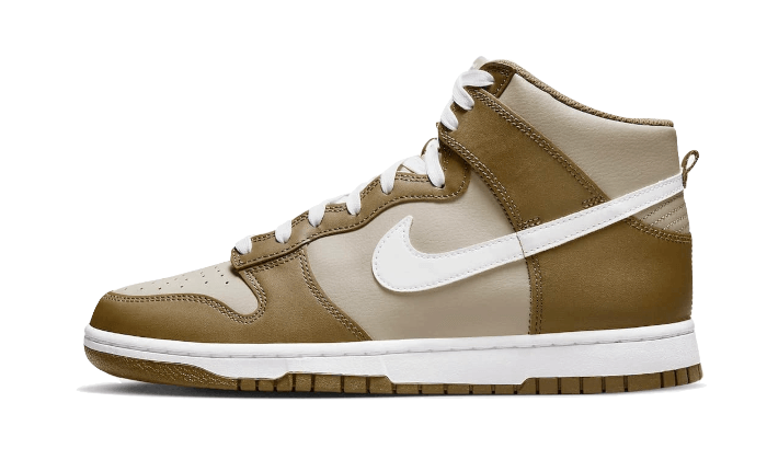 Nike Dunk High Mocha, Tan/Brown-White (DJ6189-201)