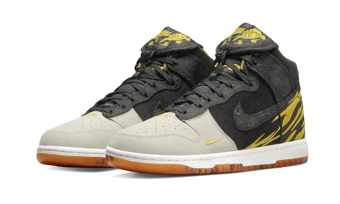 Nike Dunk High Retro PRM Year of the Tiger, Phantom/Black-Sail (DQ4978-001)