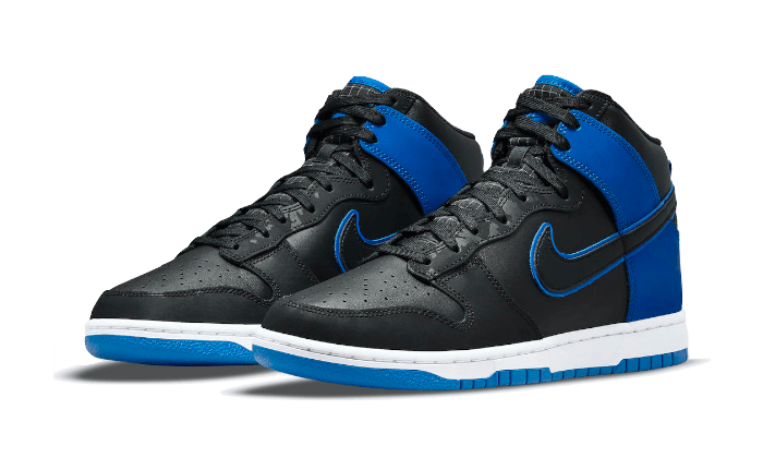 Nike Dunk High SE Camo Black Royal, Black/Hyper Royal-Black-White (DD3359-001)