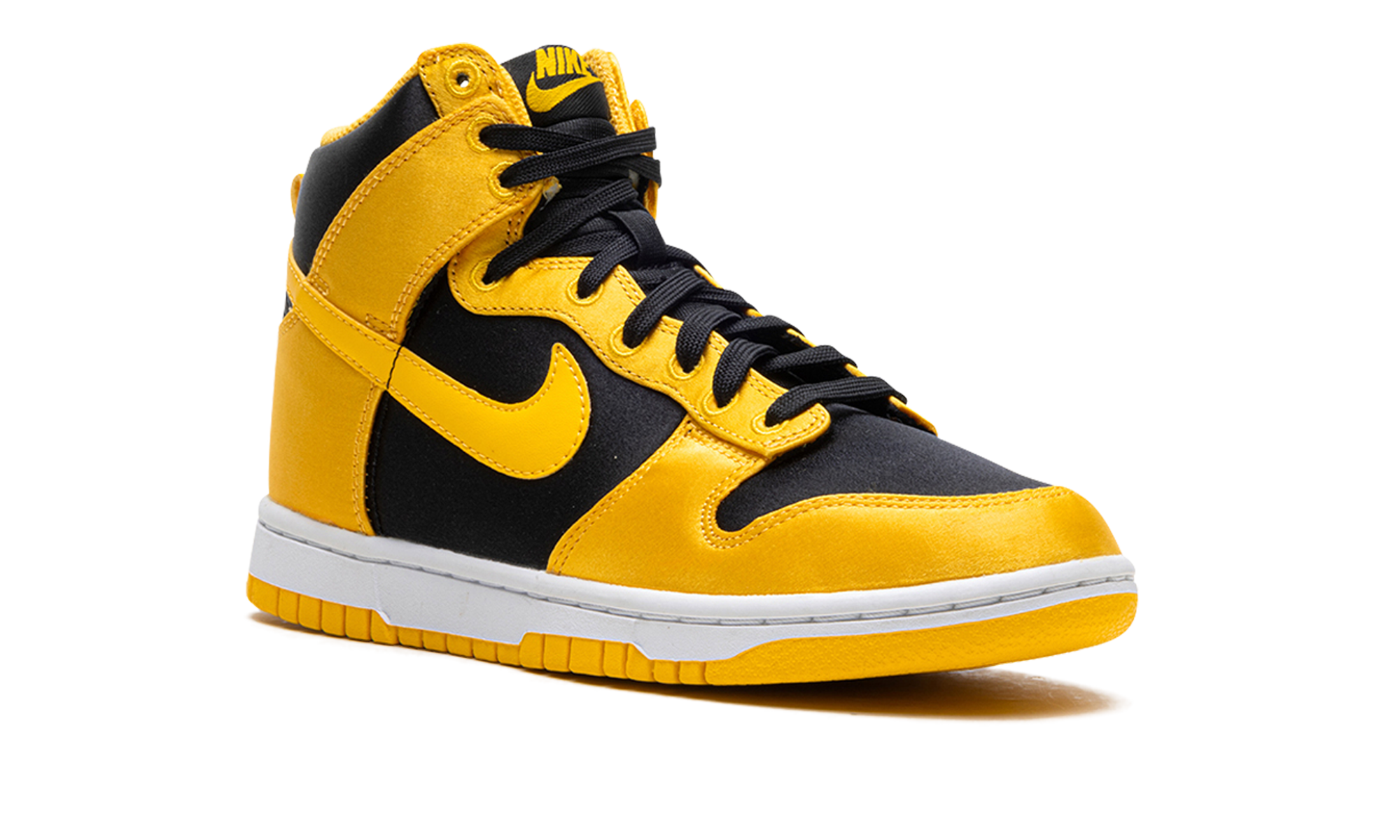 Nike Dunk High Satin Goldenrod