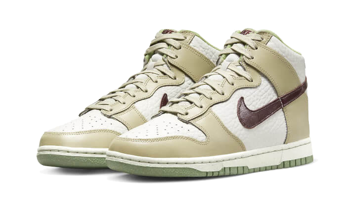 Nike Dunk High Tumbled Tan White Brown, Tan/White/Brown (DX8956-001)