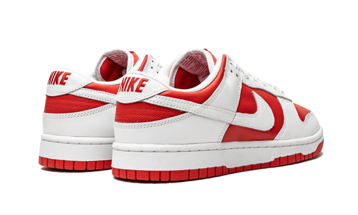 Nike Dunk Low Championship Red, University Red/White-Total Orange (DD1391-600 / CW1590-600)