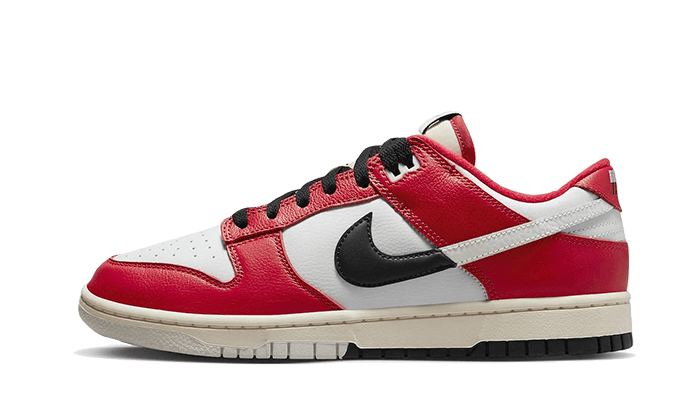 Nike Dunk Low Chicago Split, University Red/Black-Light Silver-White (DZ2536-600)