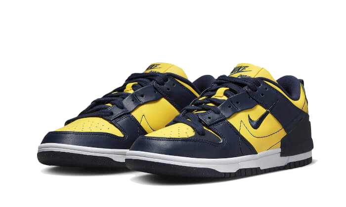 Nike Dunk Low Disrupt 2 Michigan, Midnight Navy/Obsidian-Tour Yellow-White (DV4024-400)