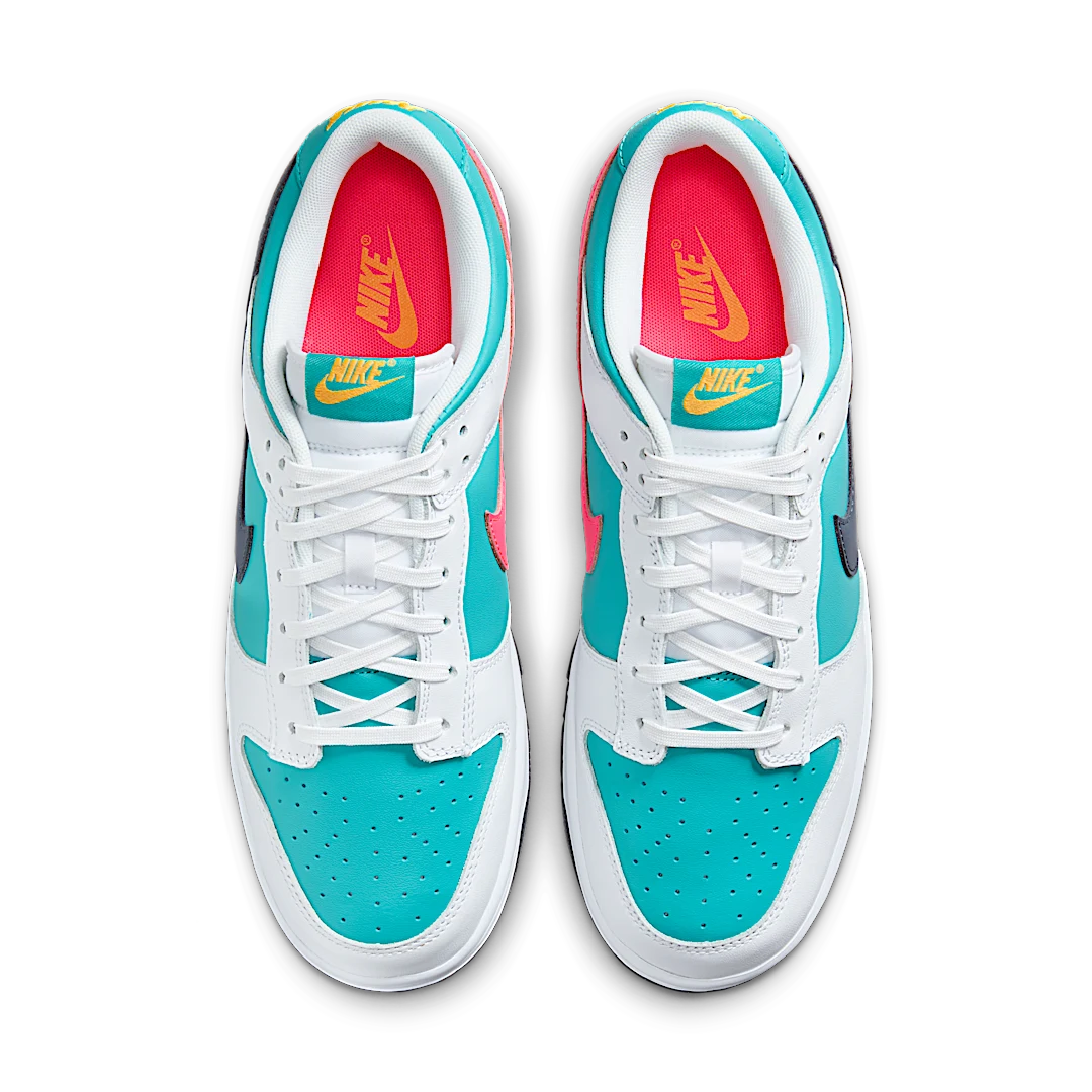 Nike Dunk Low Dusty Cactus, Dusty Cactus/Thunder Blue/White/Racer Pink/Laser Orange (HF4850-345)