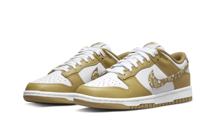 Nike Dunk Low Essential Paisley Pack Barley, White/Barley-White (DH4401-104)