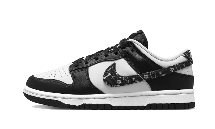 Nike Dunk Low Essential Paisley Pack Black, White/Black-White-Black (DH4401-100)