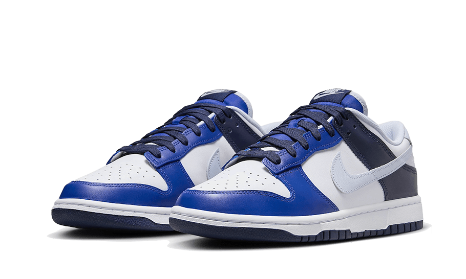 Nike Dunk Low Game Royal Navy, White/Football Grey/Game Royal/Midnight Navy (FQ8826-100)