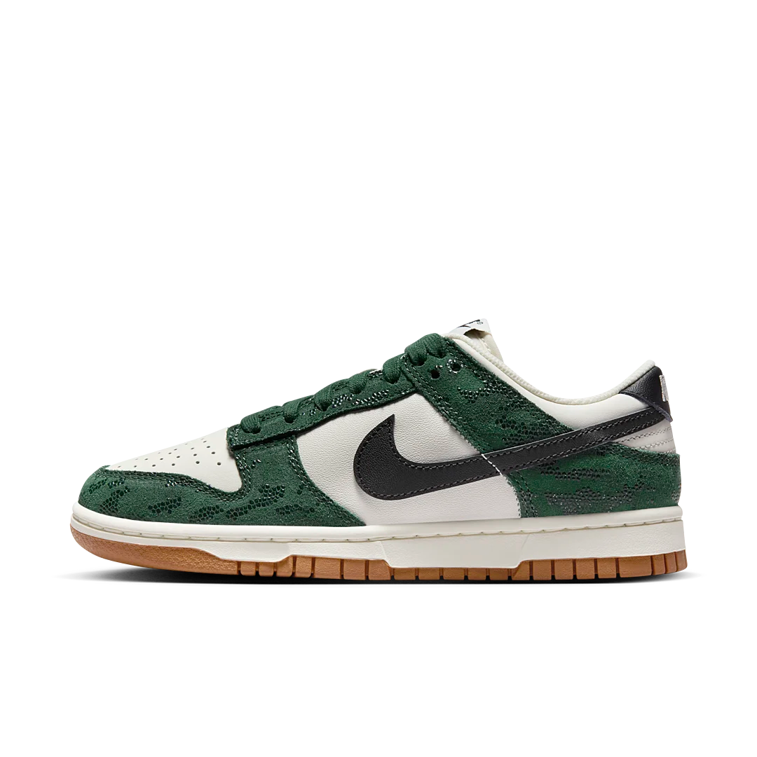 Nike Dunk Low Green Snake, Pro Green/Sail/Gum Medium Brown/Black (FQ8893-397)