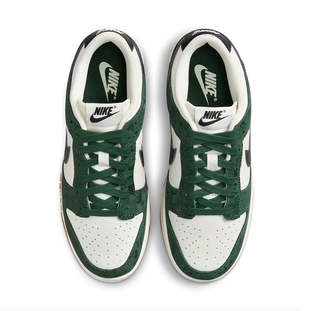 Nike Dunk Low Green Snake, Pro Green/Sail/Gum Medium Brown/Black (FQ8893-397)