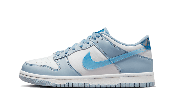 Nike Dunk Low Next Nature Blue Whisper Iridescent, Blue Whisper/Hyper Royal/Green Abyss/White (FJ4668-400)