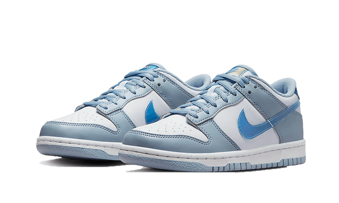 Nike Dunk Low Next Nature Blue Whisper Iridescent, Blue Whisper/Hyper Royal/Green Abyss/White (FJ4668-400)