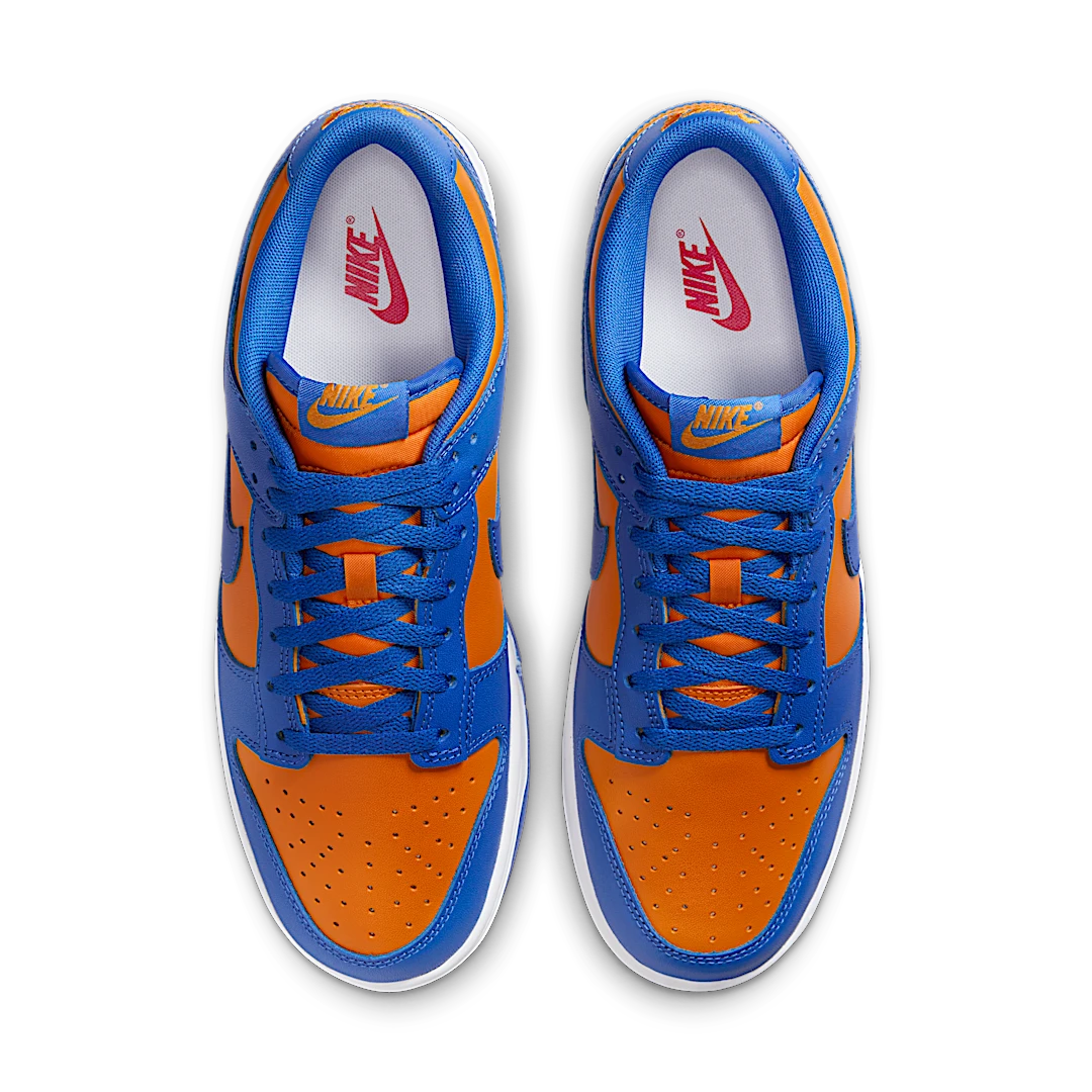 Nike Dunk Low Knicks, Bright Ceramic/Team Royal/University Red (DV0833-800)