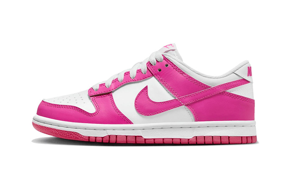 Nike Dunk Low Laser Fuchsia, White/Laser Fuchsia (FB9109-102)