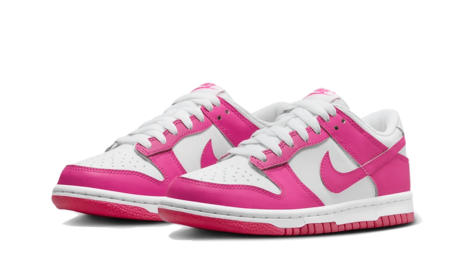 Nike Dunk Low Laser Fuchsia, White/Laser Fuchsia (FB9109-102)