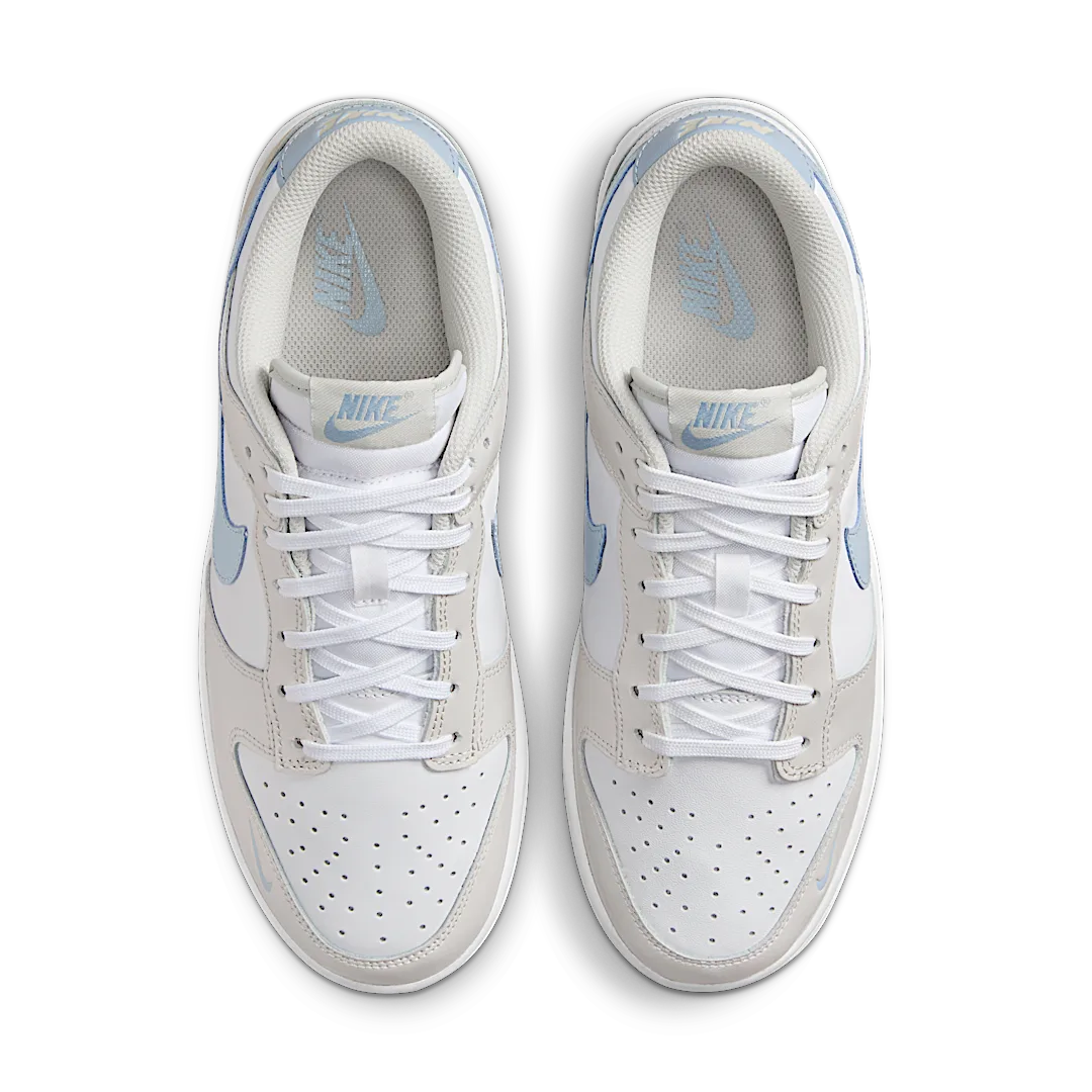 Nike Dunk Low Light Bone Armory Blue, White/Light Armory Blue/Light Bone (HF0023-100)