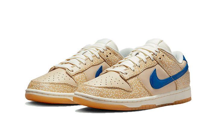 Nike Dunk Low Montreal Bagel Sesame, Sesame/Blue Jay-Sail-Sanddrift-White-University Gold (DZ4853-200)