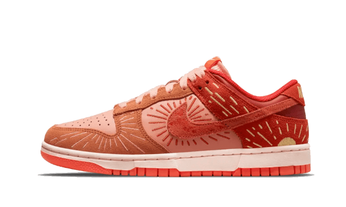 Nike Dunk Low NH Winter Solstice, Team Orange/Orange-Crimson Bliss (DO6723-800)