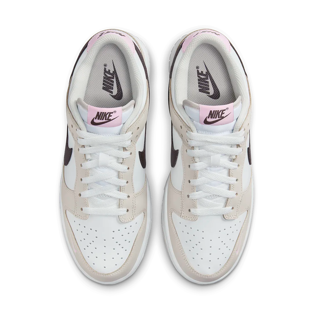 Nike Dunk Low Neapolitan, Summit White/Baroque Brown/Light Orewood Brown/Pink Foam (HF9990-100)