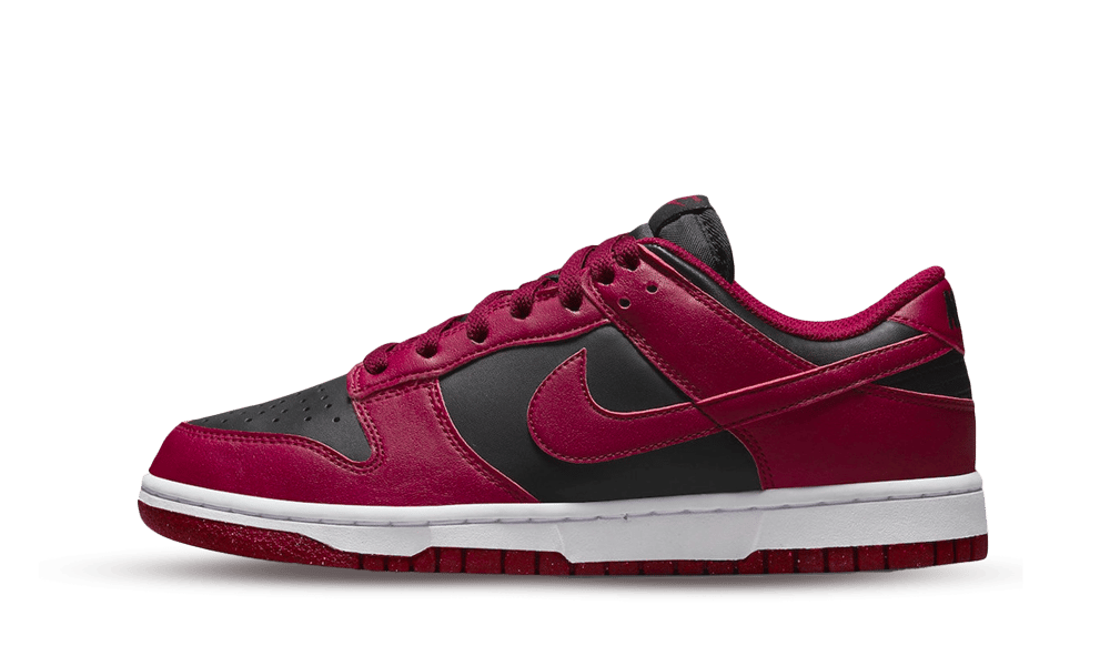 Nike Dunk Low Next Nature Dark Beetroot, Black/Black/Dark Beetroot (DN1431-002)