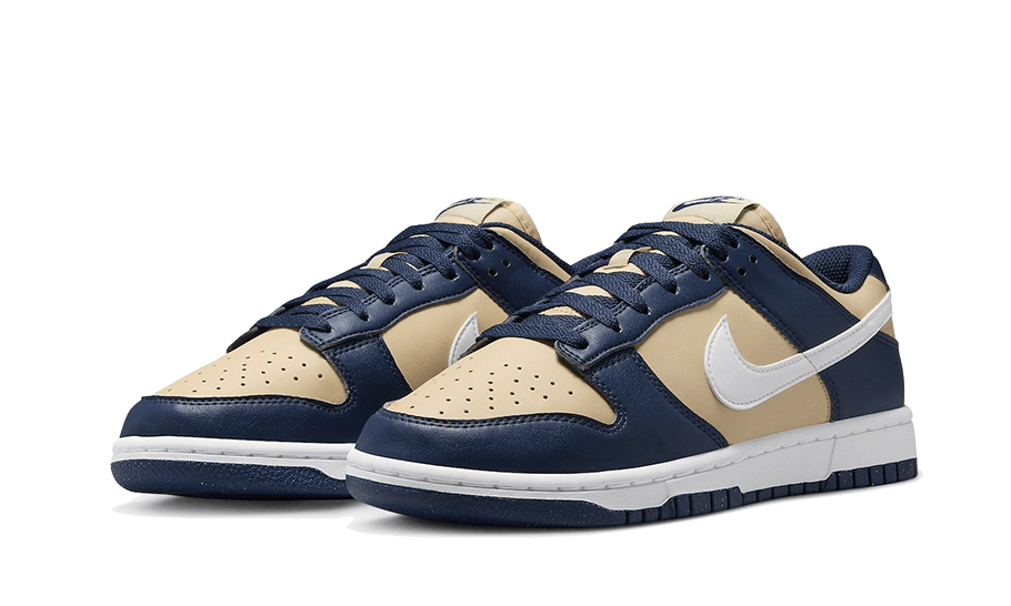 Nike Dunk Low Next Nature Midnight Navy Gold, Midnight Navy/White/Team Gold (DD1873-401)