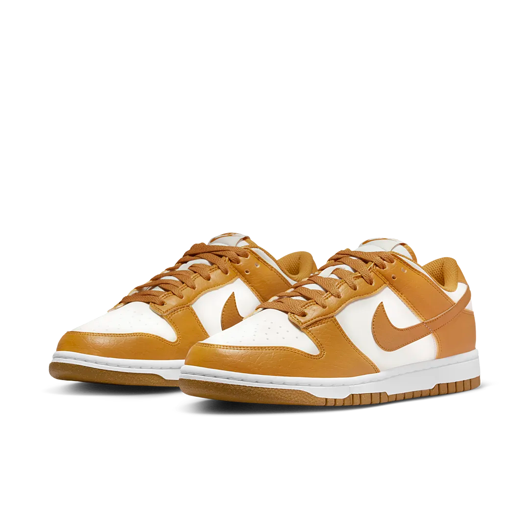 Nike Dunk Low Next Nature Phantom Gold Suede, Phantom/White/Volt/Gold Suede (DN1431-001)