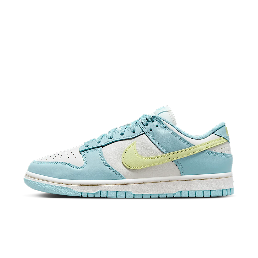 Nike Dunk Low Ocean Bliss Citron Tint, Sail/Ocean Bliss/Light Silver/Citron Tint (DD1503-123)