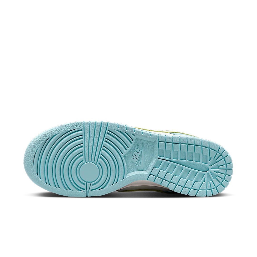 Nike Dunk Low Ocean Bliss Citron Tint, Sail/Ocean Bliss/Light Silver/Citron Tint (DD1503-123)