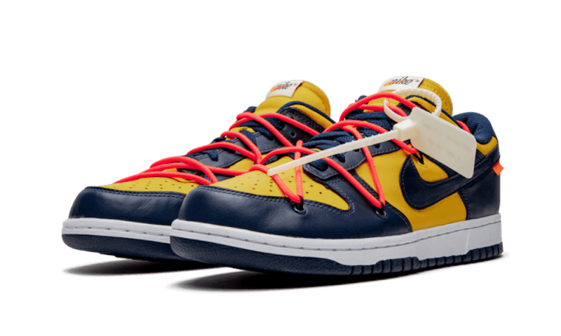 Nike Dunk Low Off-White University Gold