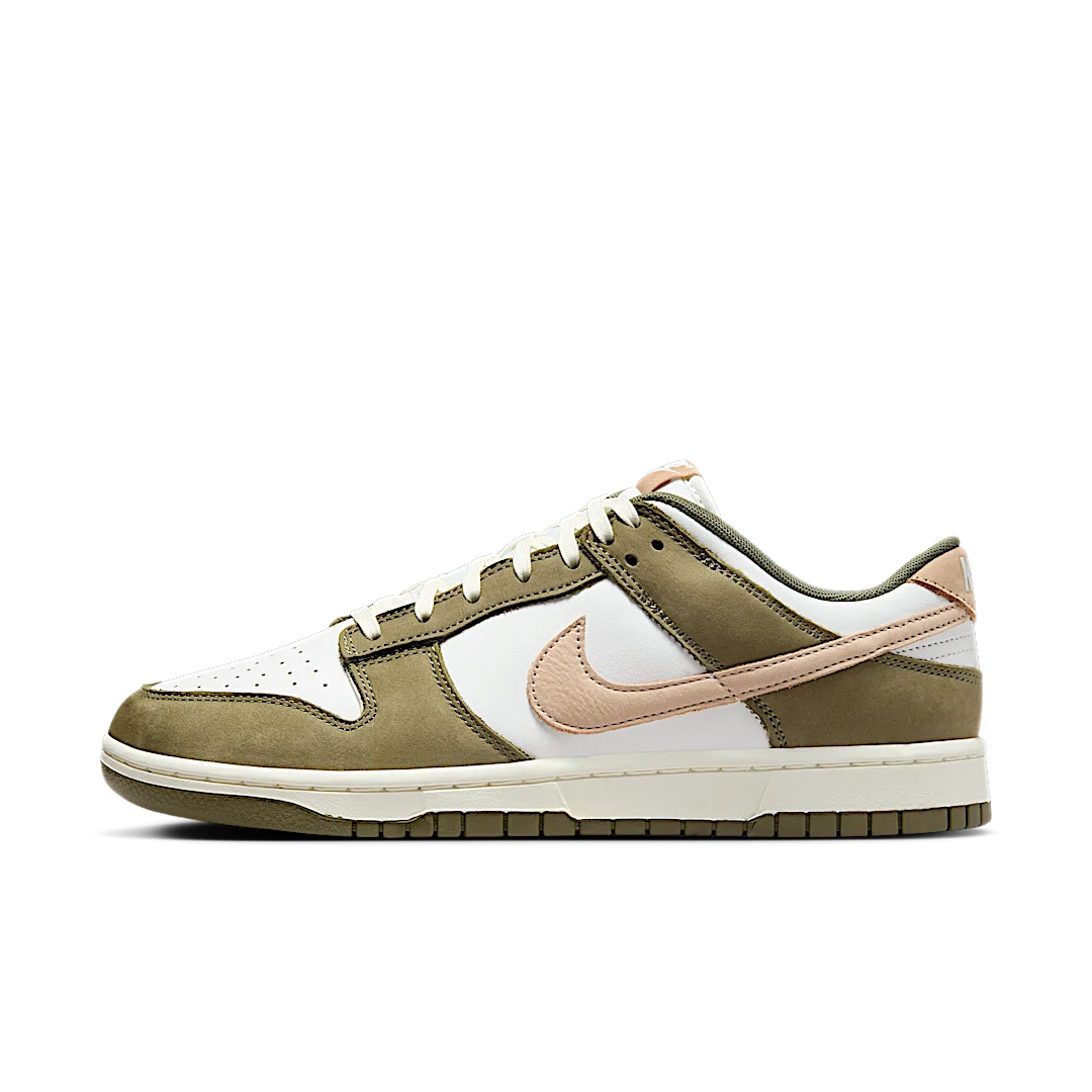 Nike Dunk Low Premium Medium Olive Hemp, Medium Olive/Summit White/Sail/Hemp (FQ8250-200)