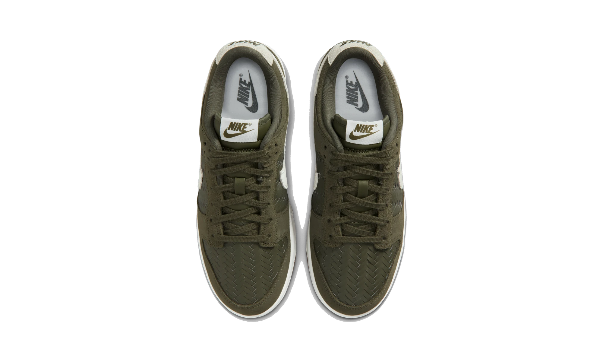 Nike Dunk Low Premium SE Woven Medium Olive Gum