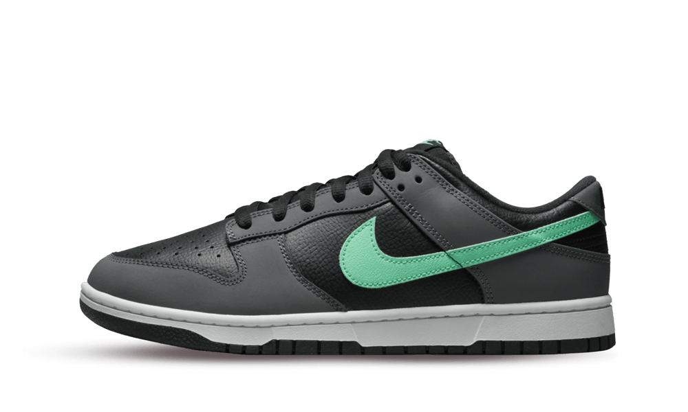 Nike Dunk Low Retro Green Glow, Black/Dark Grey/Green Glow/White (FB3359-001)