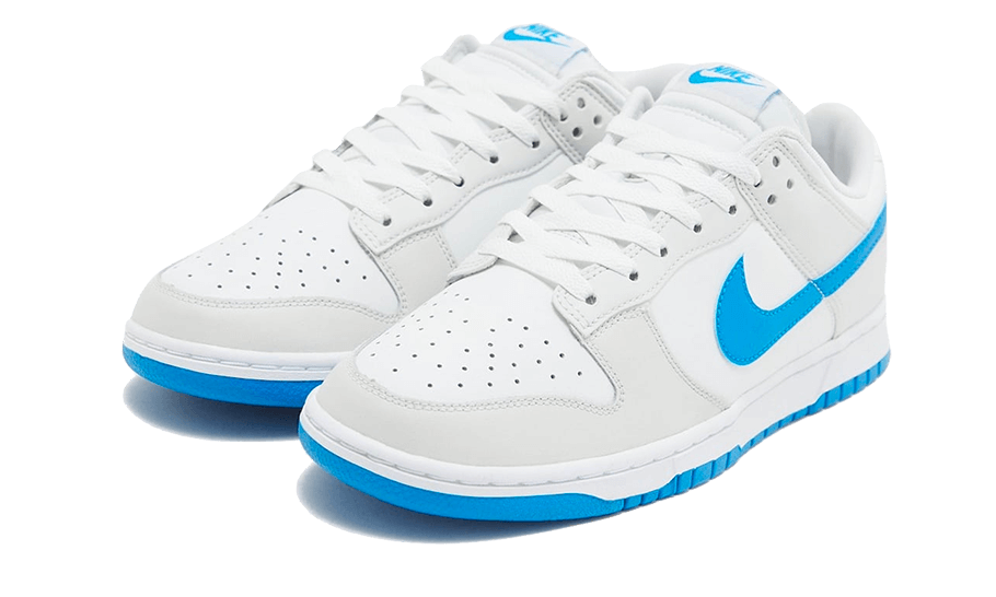 Nike Dunk Low Retro Photo Blue, Summit White/Photo Blue/Platinum Tint/White (DV0831-108)