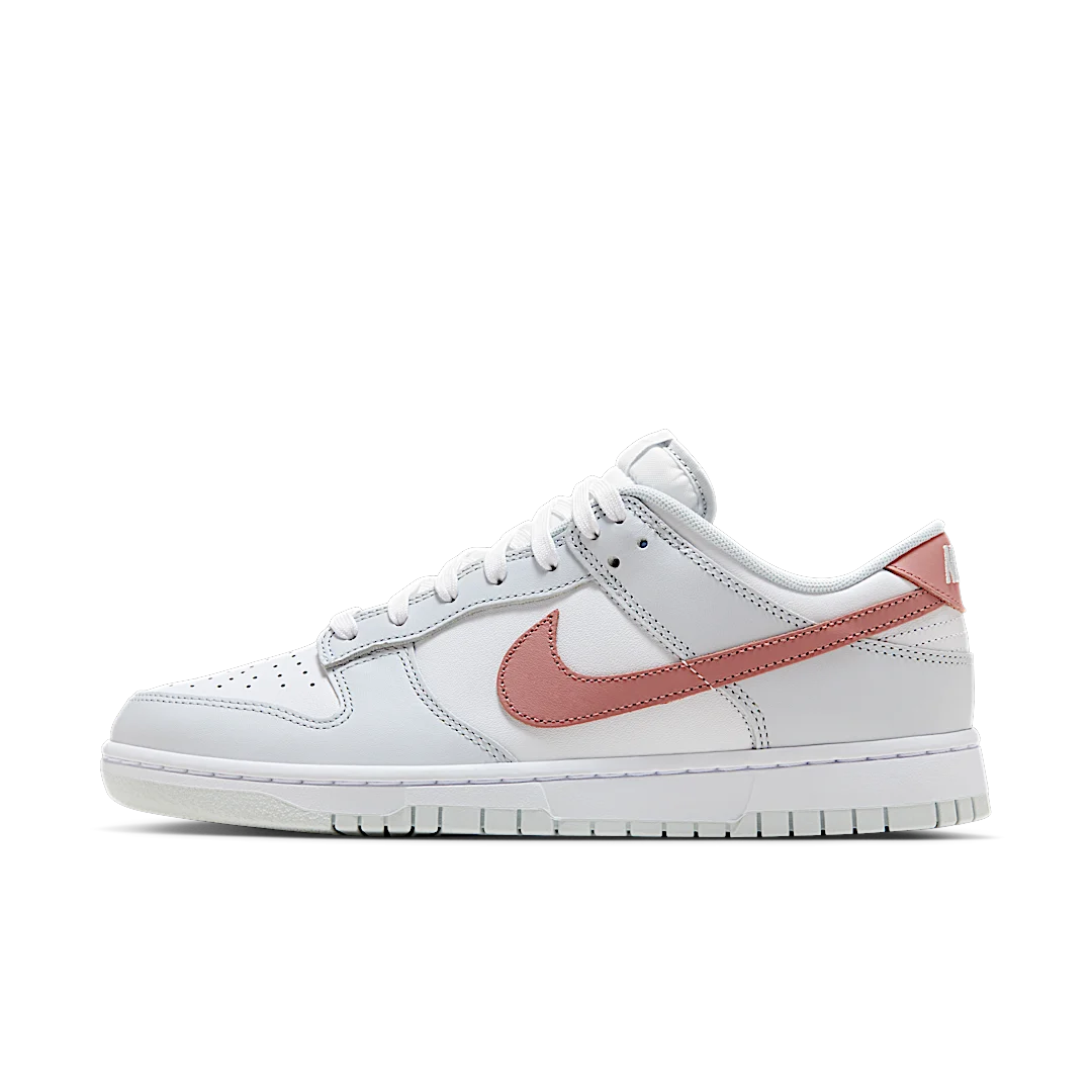 Nike Dunk Low Retro Red Stardust Pure Platinum, White/Pure Platinum-Red Stardust (HF0730-160)