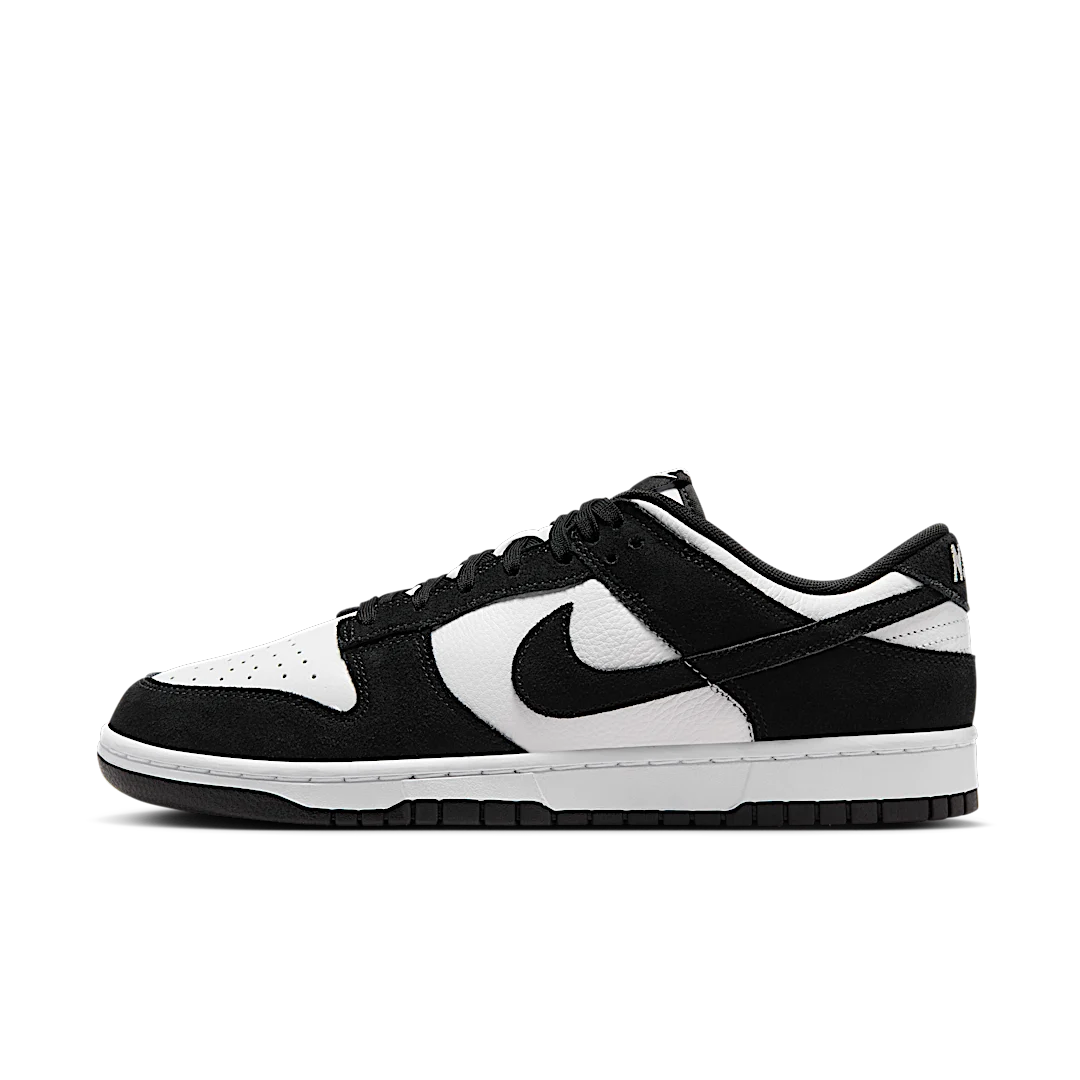 Nike Dunk Low Retro SE Suede Panda, White/Black-White (FQ8249-100)