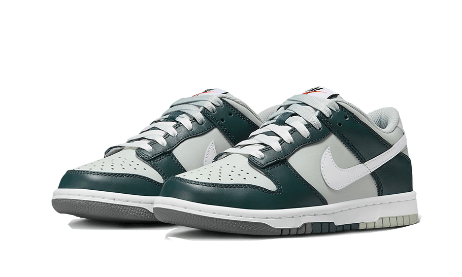 Nike Dunk Low Retro Split Deep Jungle, Deep Jungle/White/Light Silver/Deep Jungle/White (FB8896-300)