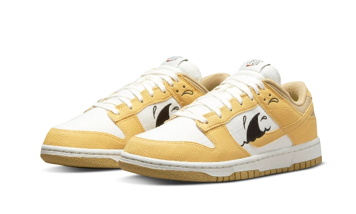 Nike Dunk Low Retro Sun Club Wheat Grass Orange, Sail/Wheat Grass/Orange/Sanded Gold (DV1681-100)