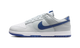 Nike Dunk Low Retro White Deep Royal Wolf Grey