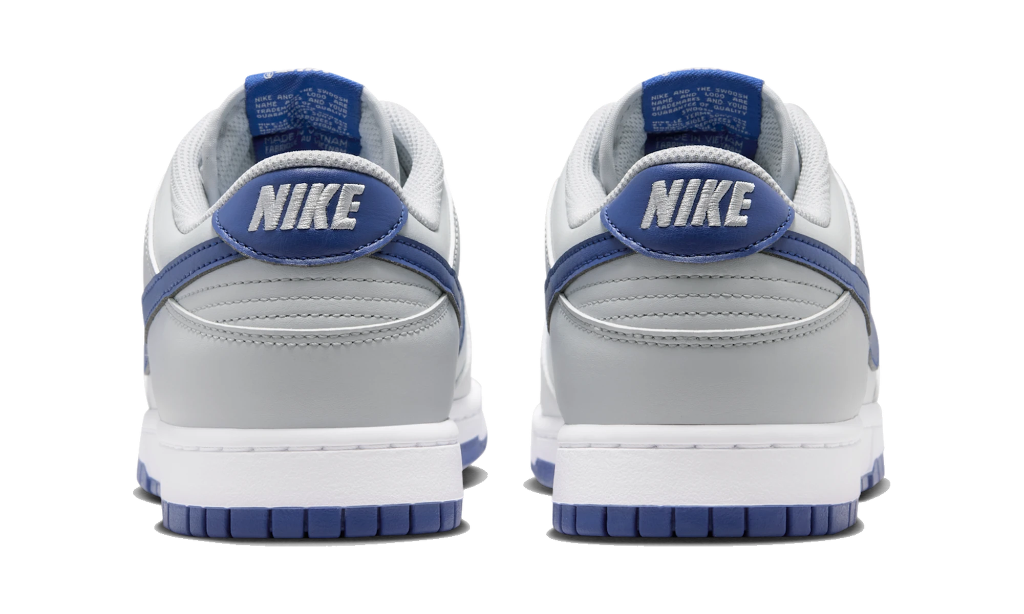 Nike Dunk Low Retro White Deep Royal Wolf Grey