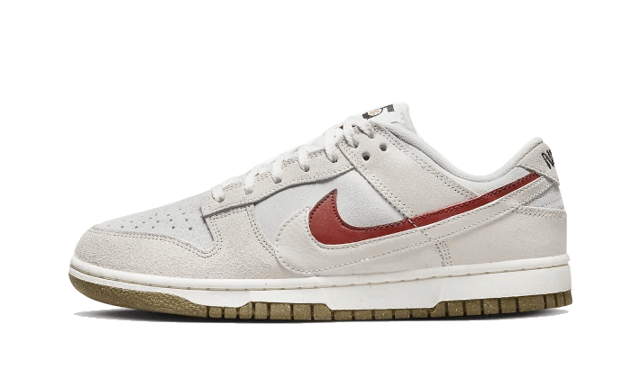 Nike Dunk Low SE 85 Double Swoosh Sail Orange, Sail/Coconut Milk-Burnt Orange (DO9457-100)