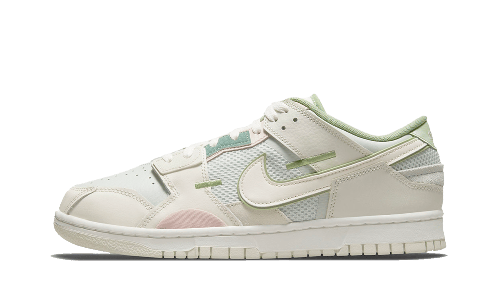 Nike Dunk Scrap Grey Haze Phantom, Grey Haze/Phantom-Light Bone-Oil Green (DM0802-001)