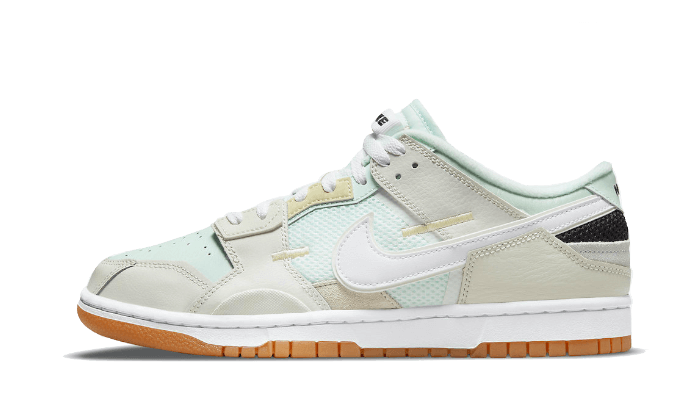 Nike Dunk Low Scrap Sea Glass, Sail/White Sea/Glass Seafoam (DB0500-100)