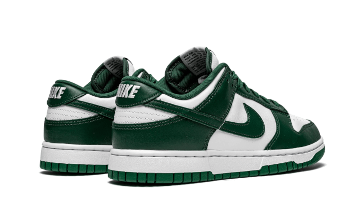 Nike Dunk Low Michigan State, White/Team Green/White (DD1391-101 / CW1590-102)